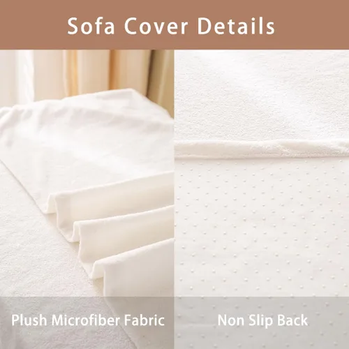 Miniatura 8 de Erosebridal Funda protectora para sofá, diseño de vaca lechera, diseño de vaca verde manzana, funda acolchada para sofá de animales occidentales