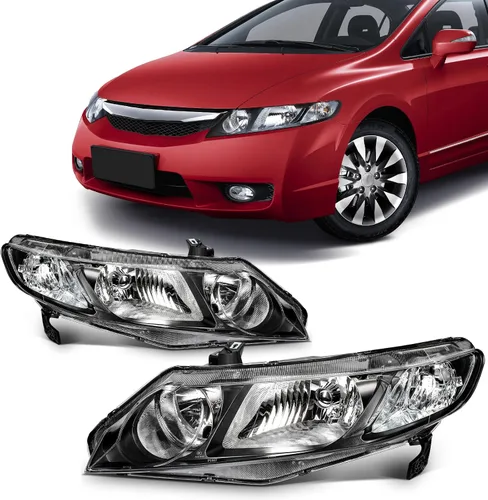Miniatura 30 de Ensamble de faros SCITOO Compatible con 2010-2014 para Subaru Legacy 2010-2014 para Subaru Outback Faros con lente transparente y carcasa cromada