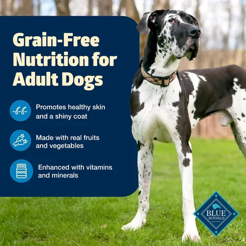 Miniatura 3 de Blue Buffalo Freedom - Alimento seco para perros sin granos, nutrición completa y equilibrada para perros adultos, fabricado en los Estados Unidos