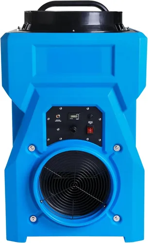 Miniatura 10 de MOUNTO Purificador de aire industrial portátil de 1000 cfm, depurador de aire negativo, potente motor de 1HP, filtro HEPA verdadero, 2 velocidades