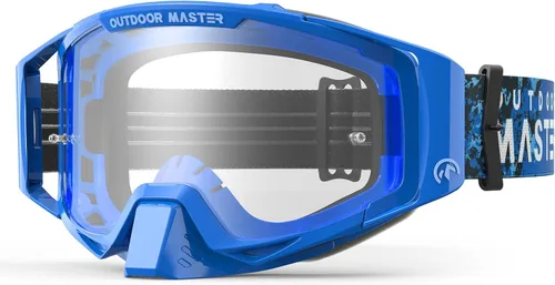 Miniatura 12 de OutdoorMaster Mustang - Gafas de motocross OTG, gafas de motocross, gafas de ATV para hombres, mujeres, adultos y jóvenes
