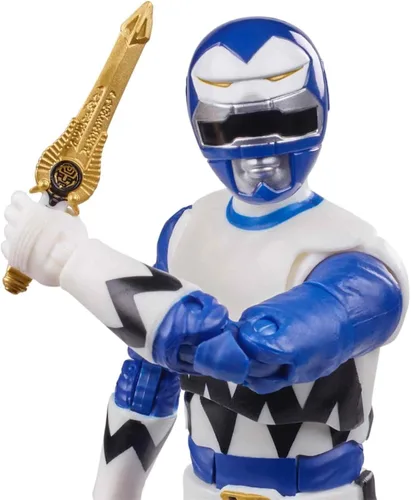 Miniatura 2 de Power Rangers Lightning Collection Lost Galaxy Blue Ranger - Figura de acción coleccionable de 5.9 in con accesorios
