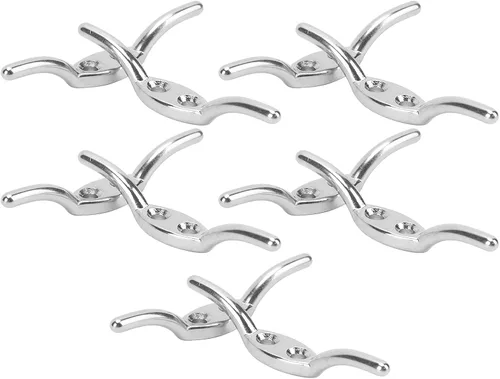 Miniatura 9 de VGEBY Taco de cuerda, de acero inoxidable, duradero, de 2 pulgadas, con tornillo de montaje, para navegantes, marineros, propietarios de viviendas