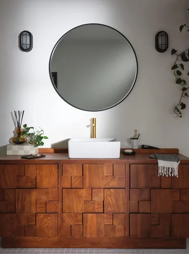 Miniatura 4 de Moen BGCW10RV1618 - Fregadero de porcelana vítrea blanca para baño, fregadero rectangular de 18 x 15.75 x 6 pulgadas con un cuenco de cerámica