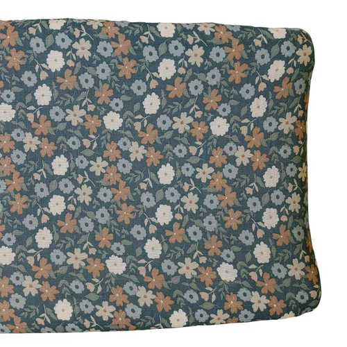 Miniatura 11 de Mebie Baby Funda para cambiador, flor de otoño, 100% muselina de algodón para cambiador, funda para bebé niño y niña, fundas de decoración