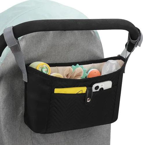 Miniatura 3 de Accmor Organizador universal para cochecito, bolsa de cochecito, organizador de cochecito, accesorios para cochecito Uppababy, Baby Jogger, Nuna