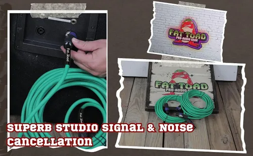 Miniatura 9 de Fat Toad Cables Speakon de 25 pies (Serie Twist-LockPRO), paquete de 2 cables de audio de cable verde de 12 AWG con conectores para cabina de DJ