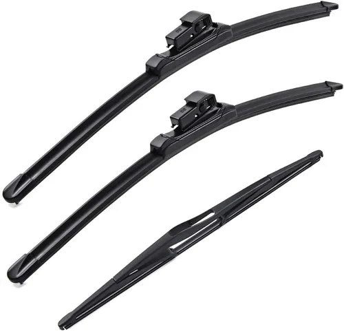 Miniatura 64 de MIKKUPPA Juego de 3 limpiaparabrisas de 22+21+12 pulgadas - Reemplazo para Dodge Durango 2011-2023, Jeep Grand Cherokee 2011-2013 - Limpiaparabrisas