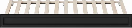 Miniatura 4 de AFI, Mid-Century Modern Trundle Bed, Twin, Black