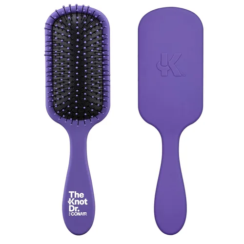 Miniatura 9 de The Knot Dr. hair brush by Conair - Cepillo desenredante - Elimina nudos y enredos en cabello húmedo o seco - Cepillos para el cabello para mujer