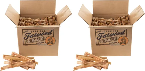 Miniatura 11 de Fatwood - Palos de inicio de fuego, caja de 10 libras, para interiores o exteriores, 100% naturales, iniciadores de fuego de pino para fogatas