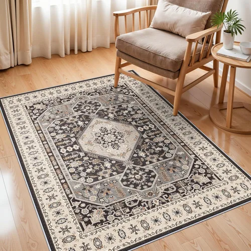 Miniatura 67 de RUUGME Alfombra Pasillera Lavable 2'6x12 - Alfombra de Pasillo con Respaldo Antideslizante Alfombras Resistentes a Manchas para Sala de Estar