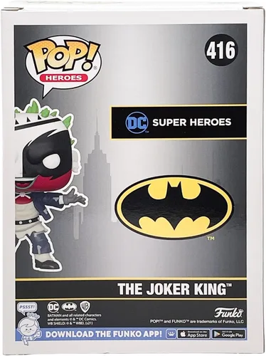 Miniatura 8 de DC Comics Figura de vinilo Funko POP Joker King