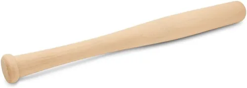 Miniatura 12 de Bate de béisbol de madera 12 Pulgadas Paquete de 2 Bate de madera de béisbol mini sin terminar, bate pequeño, decoración para fiestas, dormitorio