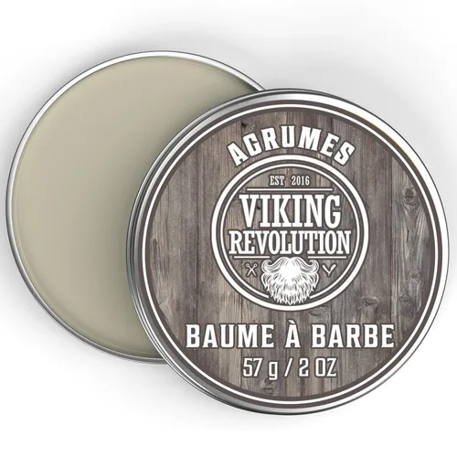 Miniatura 8 de Viking Revolution MEJOR OFERTA Bálsamo de barba con aceite de argán y manteca de mango - Estiliza, fortalece y suaviza barbas y bigotes - cera
