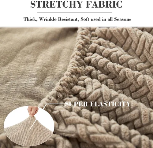 Miniatura 4 de Soothing Home - Fundas de sofá, fundas de sofá de héroe para sofá, fundas de cojín de sofá, fundas lavables para sofás seccionales, fundas elásticas