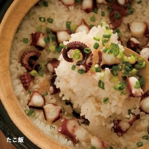 Miniatura 5 de Nagatani Seitou ACT-03 Hase-en Kamado-san - Olla de barro para 2 cocineros de arroz, fabricada en Japón (con cuchara de arroz, receta) diámetro 8.5