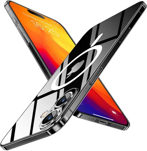 Miniatura 9 de Funda magnética delgada diseñada para iPhone 17 Pro Max [Compatible con MagSafe], funda con acabado fino, de piel, con respaldo duro