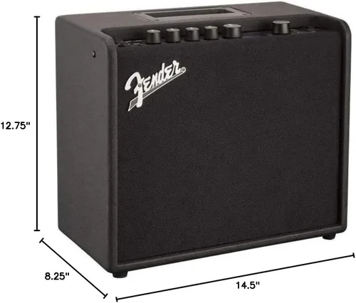 Miniatura 9 de Fender Mustang LT25 Amplificador de guitarra, amplificador combinado de 25 W, con 2 años de garantía, 30 efectos preestablecidos con interfaz