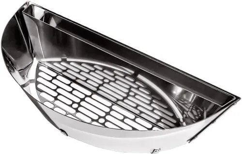 Miniatura 10 de SnS Grills - Inserto original patentado de Slow 'N Sear – Cesta de carbón de acero inoxidable con depósito de agua integrado para ahumar bajo