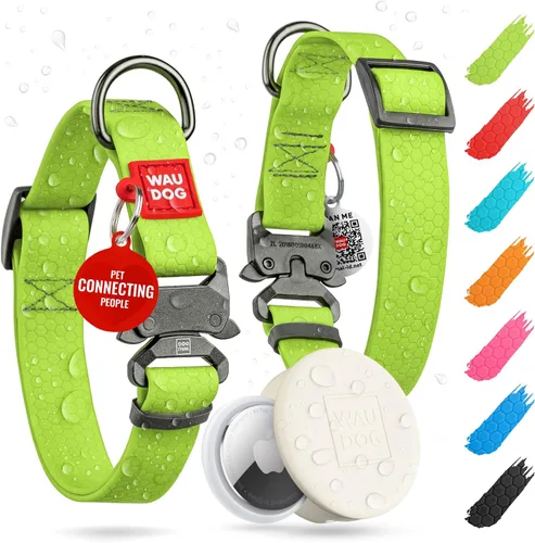 Miniatura 12 de WAUDOG Collar de Perro Impermeable - Collar de Perro Ajustable para Perros Grandes, Pequeños y Medianos - Collar de Perro Desmontable Impermeable