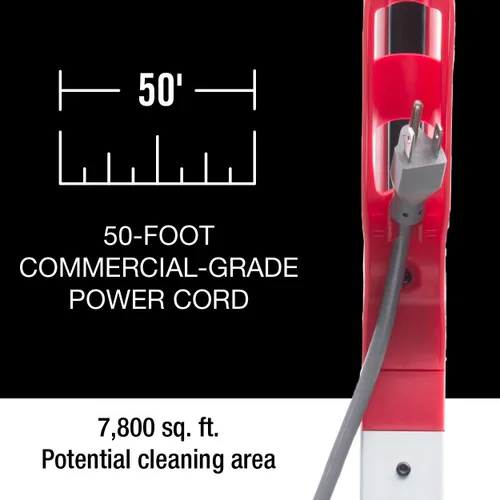 Miniatura 6 de Sanitaire MULTI-SURFACE QuietClean® Aspiradora vertical comercial SC9180D, color negro