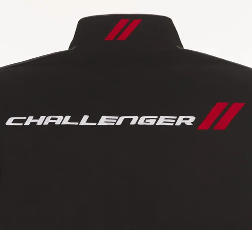 Miniatura 6 de JH DESIGN GROUP Dodge Challenger - Chaqueta de sarga clásica bordada para hombre