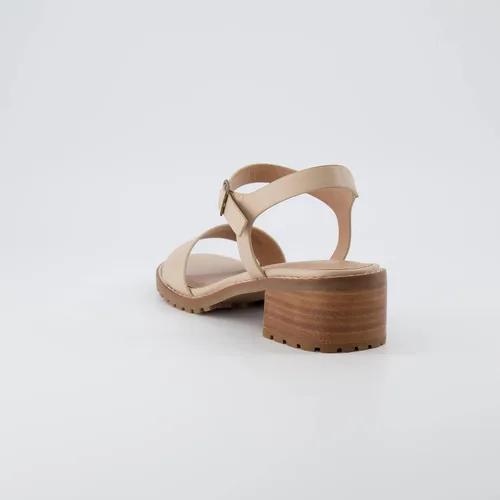 Miniatura 5 de CUSHIONAIRE Flynn one band block heel sandal +Memory Foam, Wide Widths Available