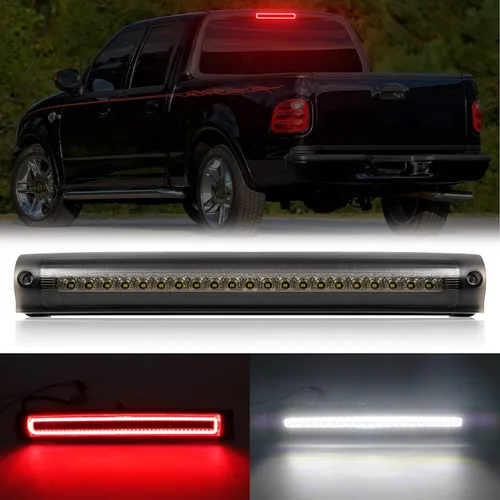 Miniatura 13 de R&F Auto Tercera Luz de Freno Estroboscópica LED de Repuesto para 1999-2016 F250 F350 F450 F550 Super Duty, para Ranger 1993-2011, 3ª Luz de Freno