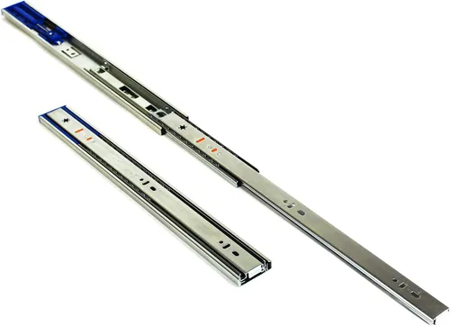 Miniatura 3 de Berta (10 pares) Rodamiento de bolas de cierre suave de 24 pulgadas, material de acero resistente de montaje lateral, capacidad de carga de 100