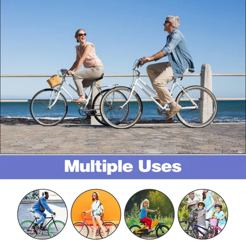 Miniatura 6 de Kit de Cadena de Bicicleta, Kit de Reparación Multifuncional para Mecánico de Bicicleta de Velocidad Única, Rompecadenas y Alicates de Eslabón