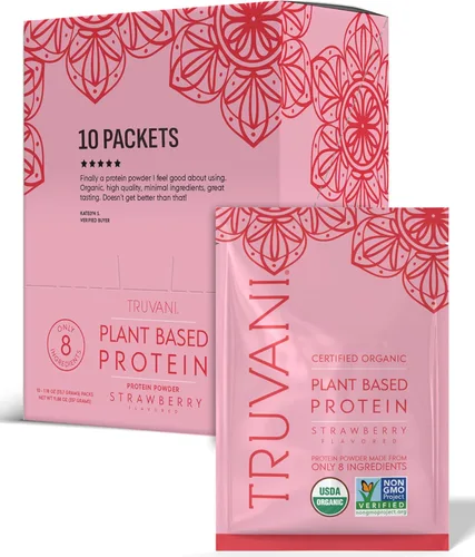 Miniatura 14 de TRUVANI – Polvo de proteína a base de plantas – Proteína orgánica certificada USDA en polvo, vegano, sin OMG, sin gluten