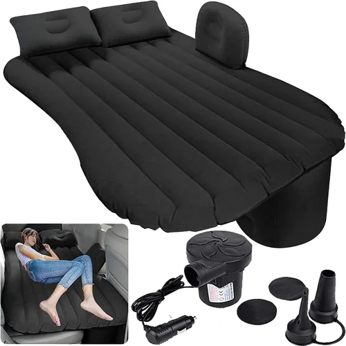 Colchón inflable para automóvil, colchón para asiento trasero de caravana, viajes para automóvil, SUV, camión, berlina, furgonetas, coches grandes,