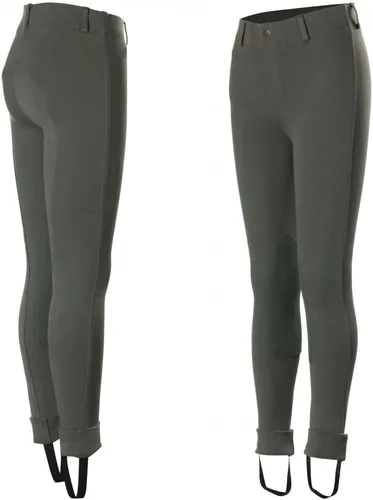 Miniatura 5 de HORZE Nora - Pantalones de equitación para niños con parches de piel sintética para niñas