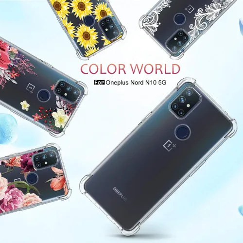 Miniatura 7 de Osophter Funda para Oneplus Nord N10 5G, Oneplus N10 5G Funda transparente con esquinas reforzadas de TPU para Oneplus N10 5G (transparente)