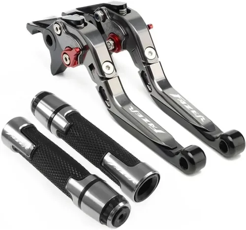 Miniatura 20 de Compatible with Yamaha FAZER FZ1 FZ6 FZ8 FAZER XJ6 FAZER FZ 1/6/8 Motorcycle CNC Adjustable Folding Extendable Brake Clutch Levers Handle(NO.1)