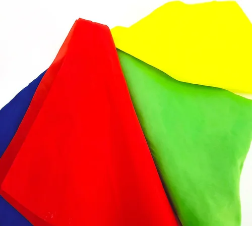 Miniatura 5 de sumrica 2 bufandas mágicas de seda que cambian de color, bufandas para calles de truco de magia, pañuelo para niños y adultos, regalo de fiesta