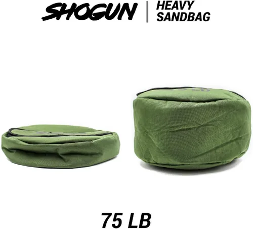 Miniatura 2 de Shogun Sacos de Arena para Entrenar – Saco de Arena de Entrenamiento Resistente para Entrenamiento con Pesas, Entrenamiento Cruzado, Strongman, Verde