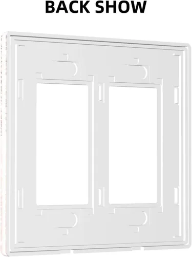 Miniatura 450 de Placa de Interruptor de Luz Azul de 1 Gang, Placa de Pared Decorativa de Palanca Individual, Cubierta de Placa de Pared de Palanca, Placa Frontal