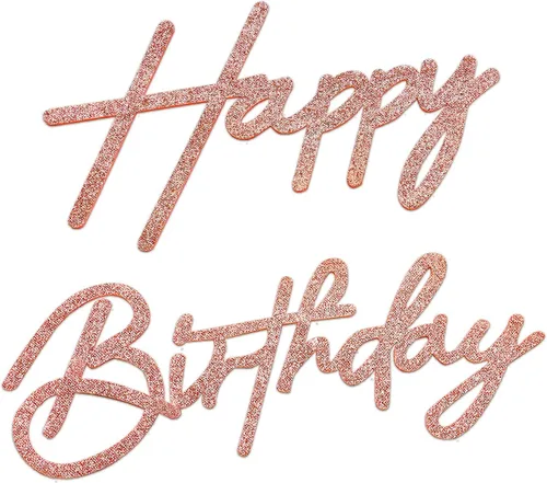 Miniatura 19 de Letrero negro de feliz cumpleaños para telón de fondo, letras de feliz cumpleaños de fieltro para arco de globos, decoraciones de telón de fondo