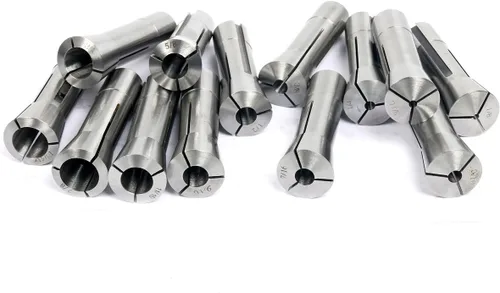 Miniatura 3 de 8MILELAKE Pinzas R8 de precisión de 1/8 "- 7/8", 13 piezas, soporte para portabrocas para Bridgeport .0006