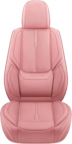 Miniatura 5 de Juego completo de fundas de cuero de cobertura completa para asiento de automóvil, ajuste universal para la mayoría de automóviles, sedanes