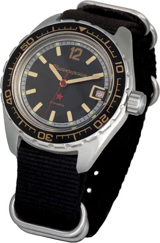 Miniatura 2 de Vostok Komandirskie Reloj de pulsera militar ruso automático para hombre WR 656.2ft # 020741