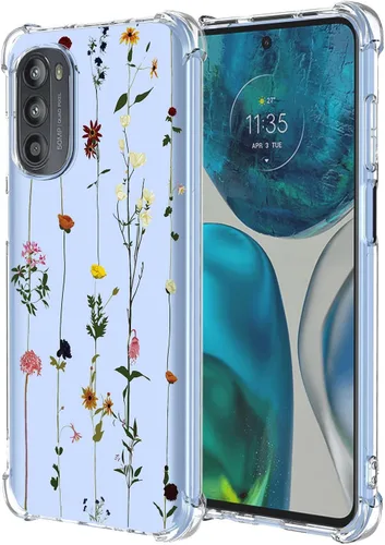 Miniatura 92 de Funda para Moto G Stylus 2021 4G Clear Flower Funda de teléfono TPU suave a prueba de golpes, antiarañazos, funda protectora para Motorola G Stylus