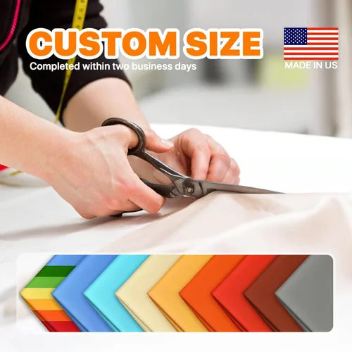 Miniatura 7 de ColourTree 11' x 15' Tamaño Personalizado Naranja TADS9.5 Toldo Cuadrado Impermeable para Sombra UPF50 Toldo de Carpa, 95% de Bloqueo de UV