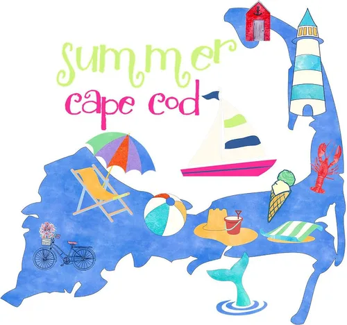 Miniatura 2 de CafePress Cute Cape Cod Map Mug 11 oz (325 ml) Ceramic Coffee Mug