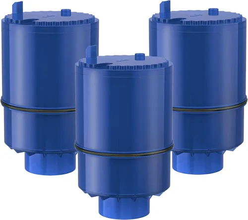 Fil-Fresh Paquete de 3 filtros PURWater de repuesto para RF-9999 PURPLUS sistema de filtración de agua de grifo, certificado NSF, reemplazo de Azul