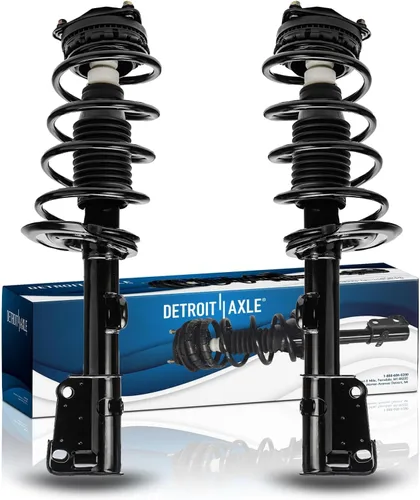 Miniatura 50 de Detroit Axle - 2 puntales delanteros para Chevy Equinox GMC Terrain Saturn Vue Pontiac Torrent Suzuki XL-7 Captiva Sport Struts completos con muelle