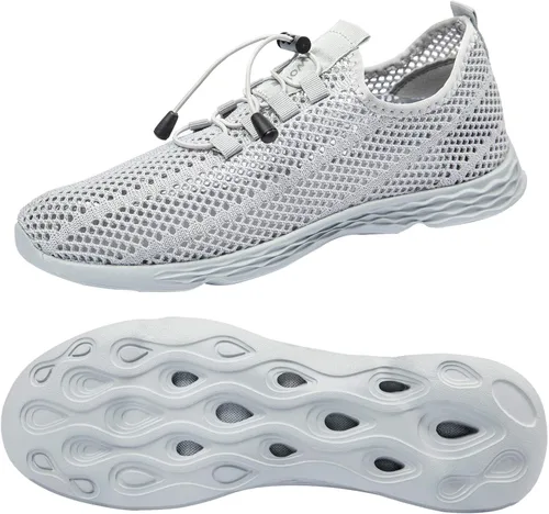 Josaywin Zapatos de agua para hombre secado rápido deportes acuáticos natación playa caminar zapatos