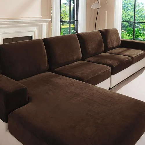Miniatura 39 de YEMYHOM 【Liquidación】 Fundas Elásticas para Cojines de 1 Pieza, Fundas de Cojín de Asiento para Sofá y Silla, Funda Suave de Sofá de Repuesto